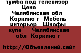 тумба под телевизор › Цена ­ 3 500 - Челябинская обл., Коркино г. Мебель, интерьер » Шкафы, купе   . Челябинская обл.,Коркино г.